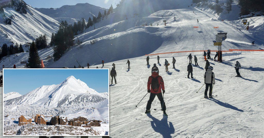 Skiers at Avoriaz