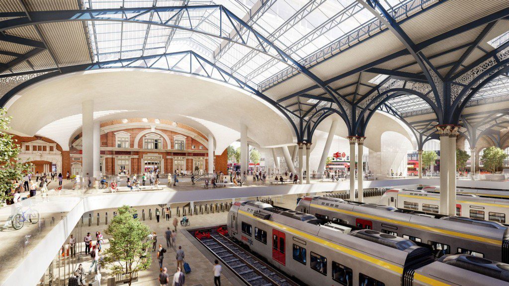 Inside the new UK train station branded 'ugly' before it's even been built