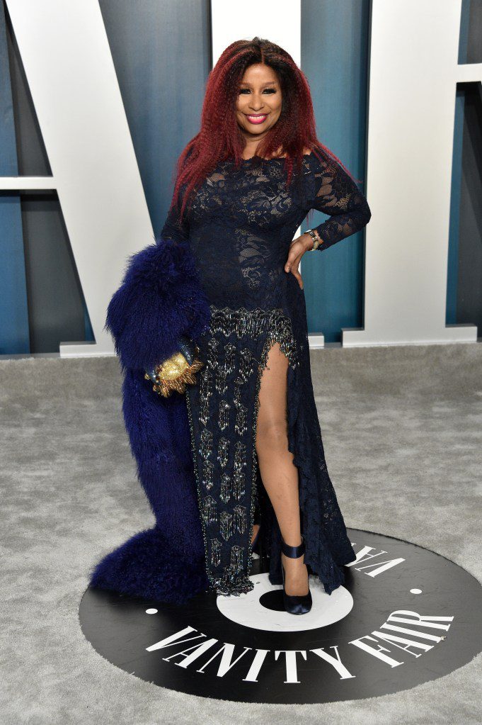 Chaka Khan at a Vanity Fair event.