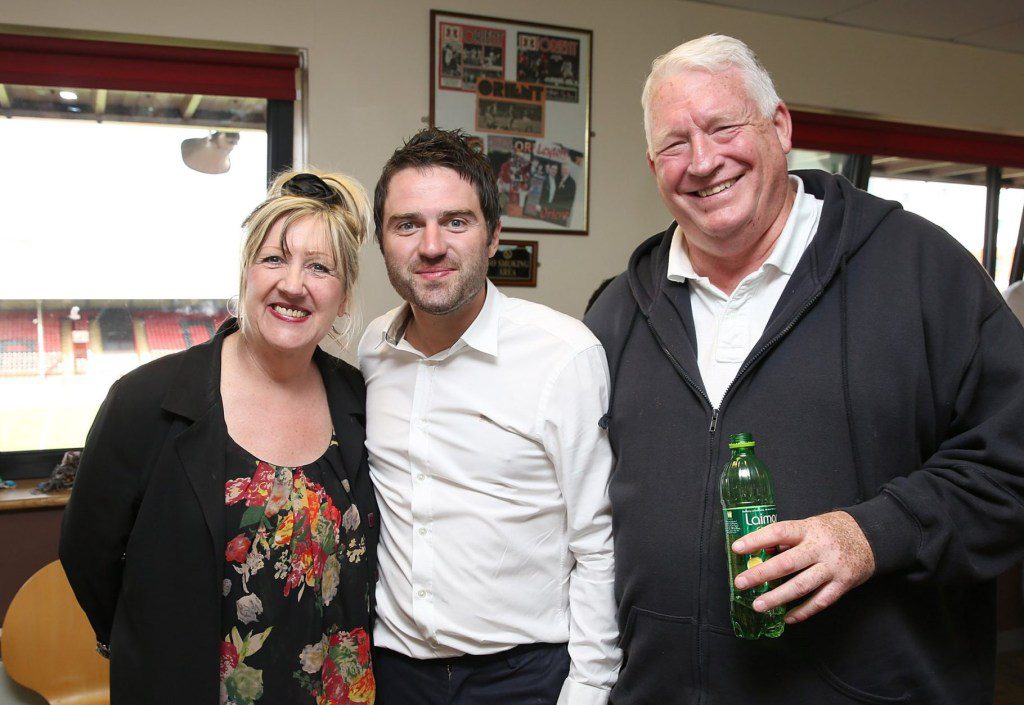 Linda Gilbey, George Gilbey and Pete McGarry