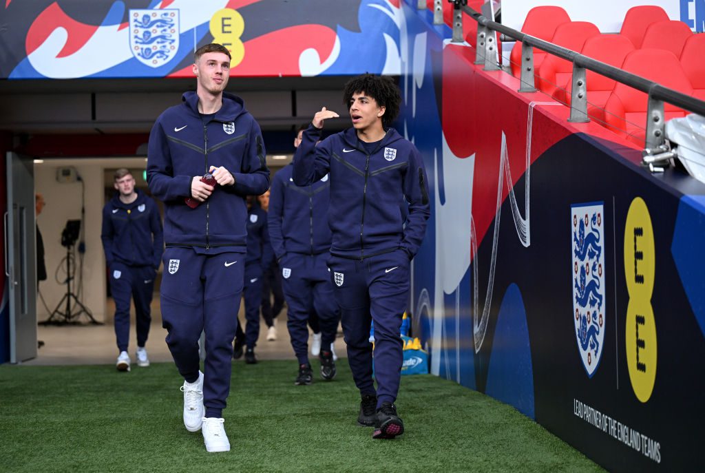 England and Chelsea star Cole Palmer