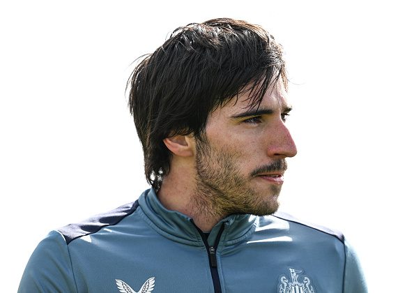 Newcastle United midfielder Sandro Tonali