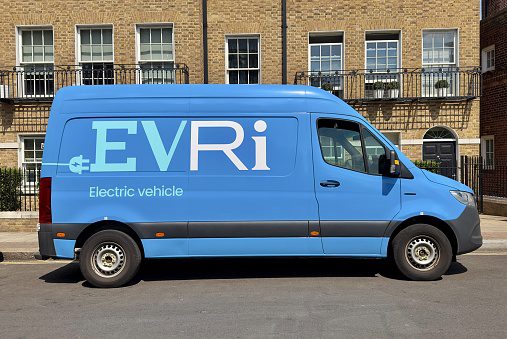 Evri delivery van