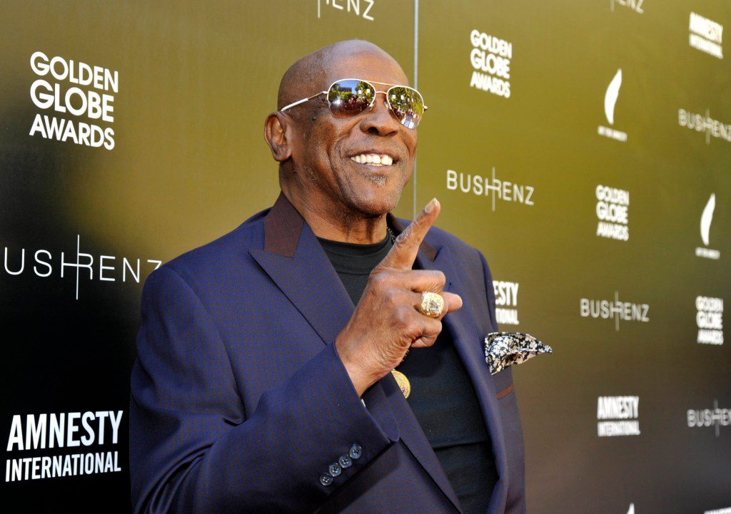 LOS ANGELES, CA - JANUARY 08: Actor Louis Gossett Jr. attends the Art For Amnesty Pre-Golden Globes Recognition Brunch at Chateau Marmont on January 8, 2016 in Los Angeles, California. (Photo by John Sciulli/Getty Images for Amnesty International USA)