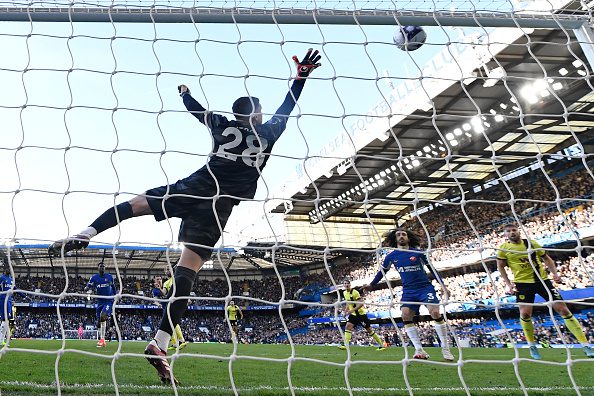 Djordje Petrovic was at fault for Burnley's equaliser