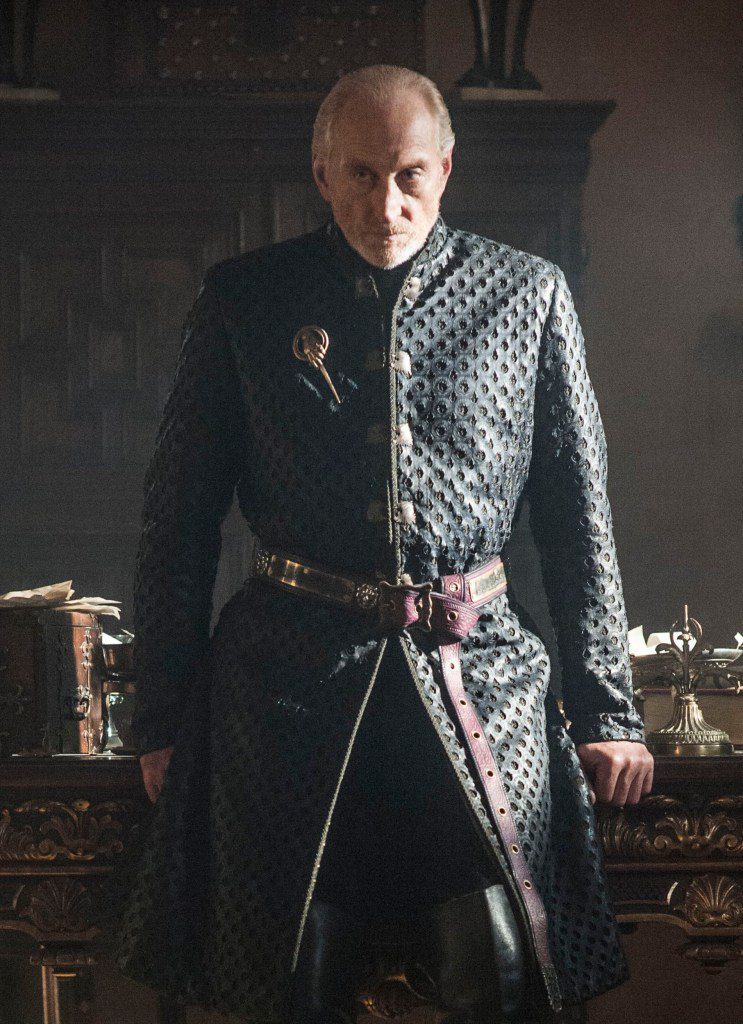 Charles Dance as Tywin Lannister in Series 3 EP310 of Game of Thrones