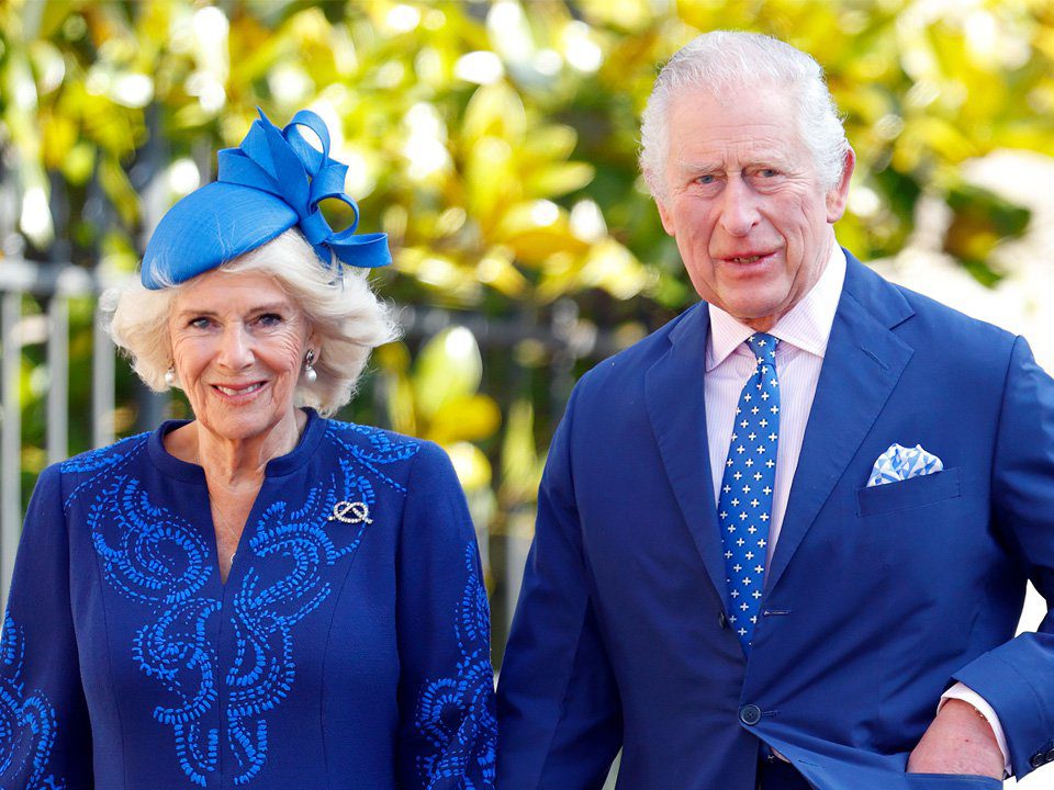 King Charles and his wife Queen Camilla 