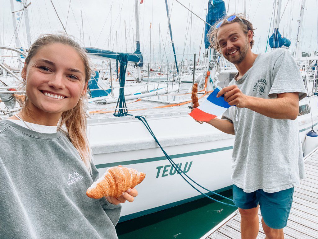 Becka and Zach enjoying France on their visit. GRENADA, CARIBBEAN: THIS GEN-ZED couple have revealed how they turned their backs on the UK in favour of life in the open sea on a yacht that cost them just ??48K ??? and you can too. Youtube Creators Zach Seward (26) from Hampshire, UK and Becka Eva (26) from Surrey, UK left their humdrum lives in England as an Environmental and Sustainability Business Partner and Social Researcher for a life full of adventures at sea where they have clocked up over 5,000 miles and visited France, Spain, Portugal, Canary Islands, Cape Verde, Antigua Lesser Antilles, ending up in their present location of Grenada in the Caribbean. In March 2022, the couple decided it was finally time to start their dream of living full-time on a sailboat and bought a 40ft 1987 Colvic Victor Ketch for ??38K in Plymouth, UK. This was to replace the university student house they were recently staying with a friend in. Becka and Zach had been eyeing-up sailboats for some time and had been saving for over three years for the opportunity to arise for them to set-sail on their dream life, when in 2022 after the COVID-19 pandemic hit the UK, they realised it was their perfect opportunity. During the COVID-19 lockdown in the UK in March 2022, Becka and Zach were confined to Backa???s room in her University house share. During this time, the pair were itching to get out and see the world, which prompted them to finally take the leap and buy a boat to set sail on their new path. Once they had decided that the 1987 Colvic Victor ketch was the boat for them, they spent nearly ??10K restoring and renovating the boat before they started sailing. Although the boat was as far as they were concerned, nearly perfect, they had decided to add a few more touches before they set sail. They added safety gear, new batteries, redid the electrics, added solar panels and got the boat fully off grid, added a new VHF radio, another antenna as redundancy, took the mizzen mast down to inspect, replaced sea cocks and skin fittings, added anodes, and antifouled. The whole restoration took around six months in total and around ??10K, but was well worth it to Becka and Zach as they began their sailing journey a week after they were completely finished in September 2022. Becka and Zach have since sailed over 5,000-nautical miles and have lived on their sailboat full-time since starting their journey, bar the odd stop to avoid dangerous stormy weather. Both have thoroughly loved their experience sailing full-time as it has added so much freedom and independence to their lives that they felt was lacking, especially throughout the pandemic lockdown. ???During the first lockdown in March 2020, Zach and I were shut in a room in my uni house together, and we were itching to see the world,??? Becka said. ???We didn???t want to take a plane everywhere and although van life is really cool, we really wanted to go to small remote islands, which would have been hard to get to on foot, let alone bringing a van to. ???We were looking at much older boats with far more issues and this one was far out of our budget initially (we ended up getting a really good deal). ???So after a friend sent us a link on Facebook with ???this would be perfect for you???, we decided to go to see her just to window-shop and daydream about what we would love to buy one day, and she was incredibly perfect. ???The moment we stepped on board, we knew somehow, we would make this our home.??? Becka and Zach spent the next six months restoring the boat and making it perfect for their new life on the water. ???She didn???t need a lot of work doing to her when we first got her, but there was zero safety gear on board, so the first job was to add all the safety gear,??? she said. ???We then added new batteries, redid the electrics, added solar panels and got her fully off grid. ???We added a new VHF radio, another antenna as redundancy, we took our mizzen mast down to inspect, hauled her out and replaced sea cocks and skin fittings (the points where water enters or leaves the boat), added anodes, antifouled, the list goes on. ???We bought her in March 2022 and finished all the jobs we wanted to a week before leaving in September 2022.??? Becka and Zach threw themselves into sailing life with little boating experience, although they both crewed on a boat going from Swansea to Cardiff four months before they sailed on their own boat, and achieved their Day Skippers qualification, which gave them some knowledge about sailing life before they started their own. ???We had both dingy sailed since we were young (Zach more than I) but in terms of big boats, we didn???t have too much experience,??? she said. ???We crewed on a boat from Swansea to Cardiff about four months before we bought our boat, and did our Day Skippers (a week long qualification), but that was about it, unt