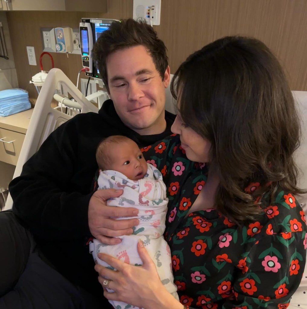 adamdevine 1h Meet lil baby Beau Devine! He can be fussy at times but we?ve already learned some great parenting techniques. Do your best fussy baby impression along with him and he?ll straighten right out.