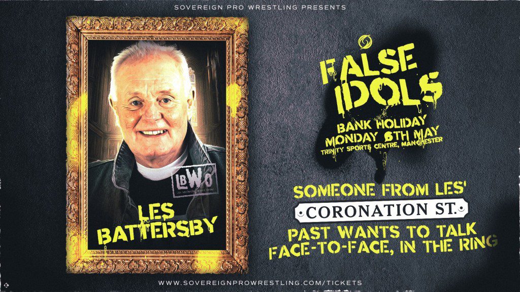 Les Battersby wrestling poster