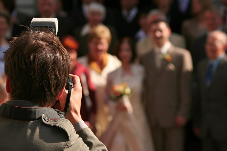 Wedding photographer