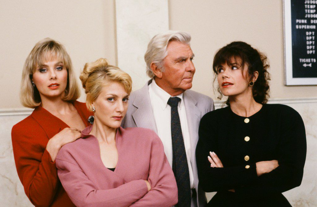 The cast of TV's Matlock