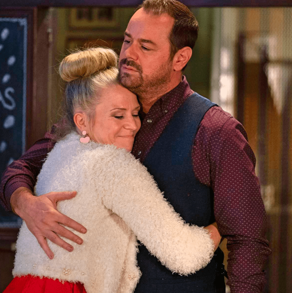 Linda and Mick Carter in EastEnders