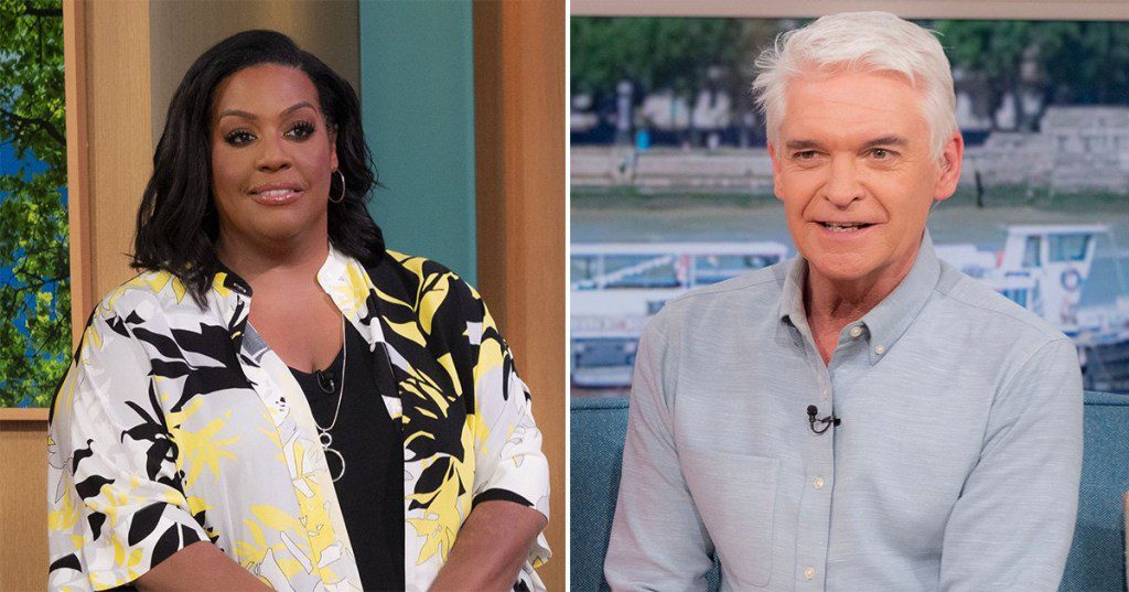 Alison Hammond and Phillip Schofield