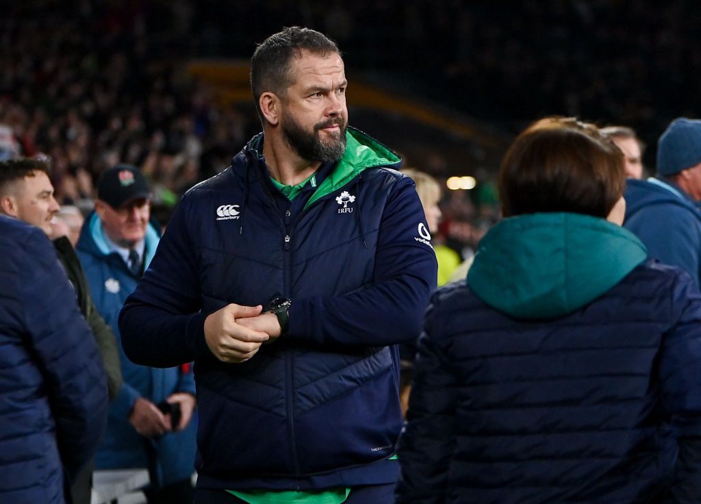 Ireland boss Andy Farrell