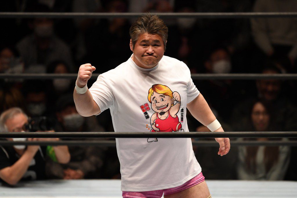 Yutaka Yoshie at the Pro-Wrestling Masters