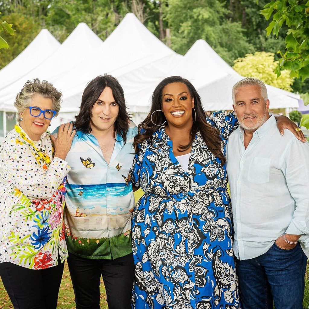 Paul Hollywood Prue Leith Noel Fielding Alison Hammond