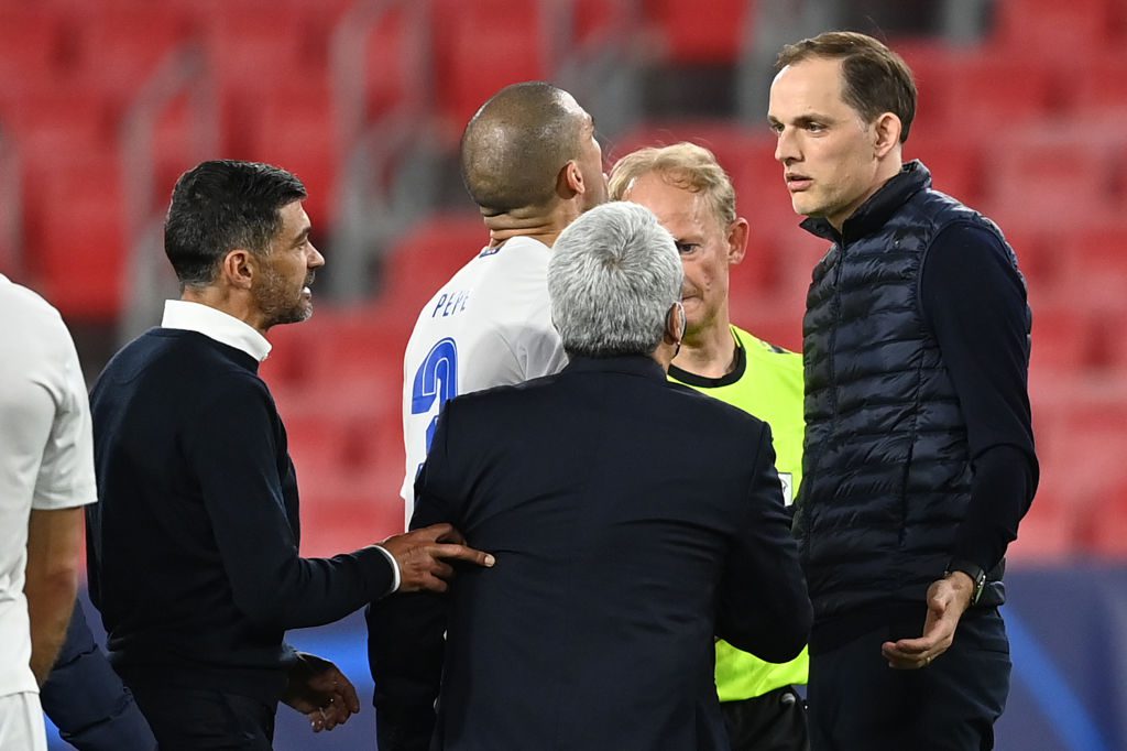 Sergio Conceicao and Thomas Tuchel