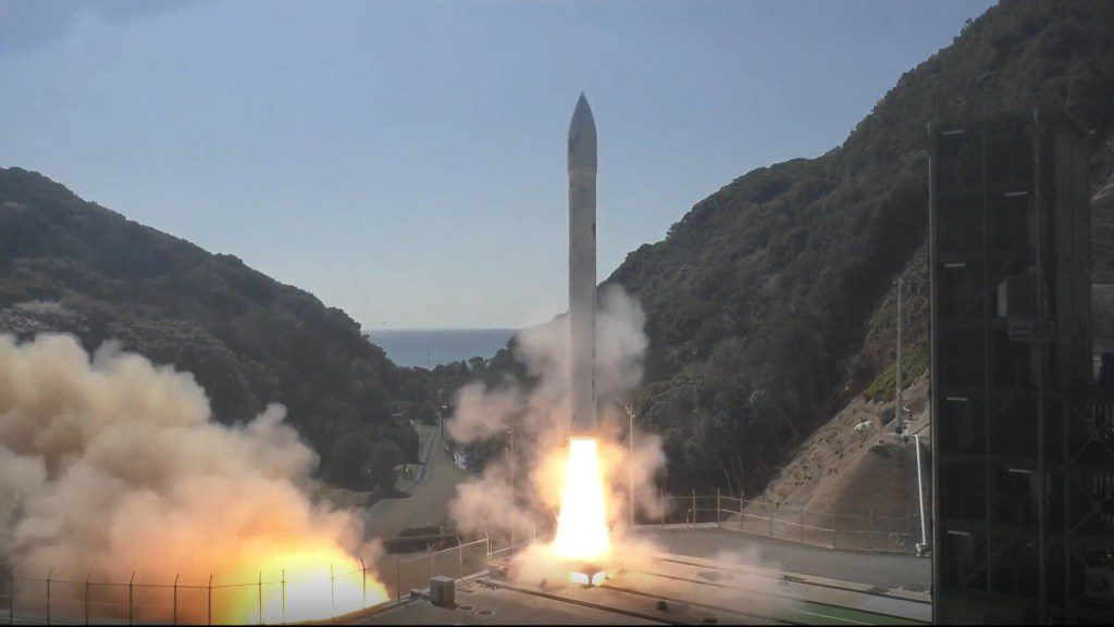 epa11217700 A handout photo made available by Space Port Kii Area Regional Council via Jiji Press shows the Kairos rocket lifting off from its launch site in Kushimoto, Japan, 13 March 2024. Space One's rocket Kairos, carrying a satellite, exploded shortly after taking off from its launch site. Kairos was Japan's inaugural commercial launch from a private company. EPA/Space Port Kii Area Regional Council / HANDOUT JAPAN OUT HANDOUT EDITORIAL USE ONLY/NO SALES HANDOUT EDITORIAL USE ONLY/NO SALES