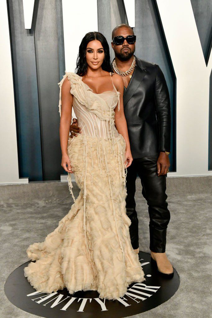 Kim Kardashian and Kanye West 