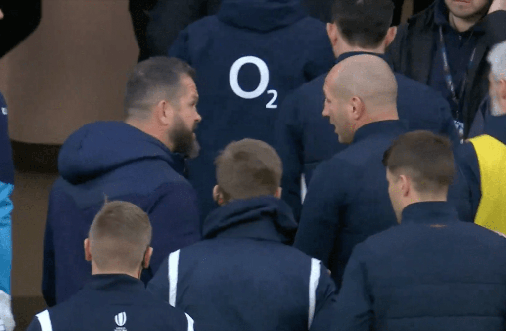 Ireland and England coaches Andy Farrell and Steve Borthwick