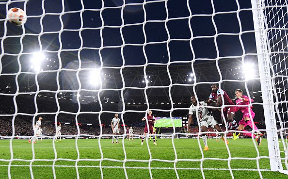 Michail Antonio gave the Hammers hope but Bayer held on