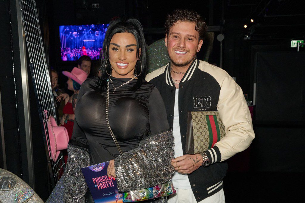 Katie Price with JJ Slater 