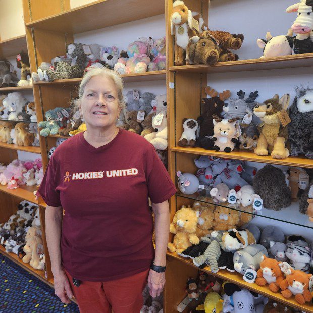 Bebe Feimster in the toy department at The Hardware Center in Paoli. (BILL RETTEW/MEDIANEWS GROUP)