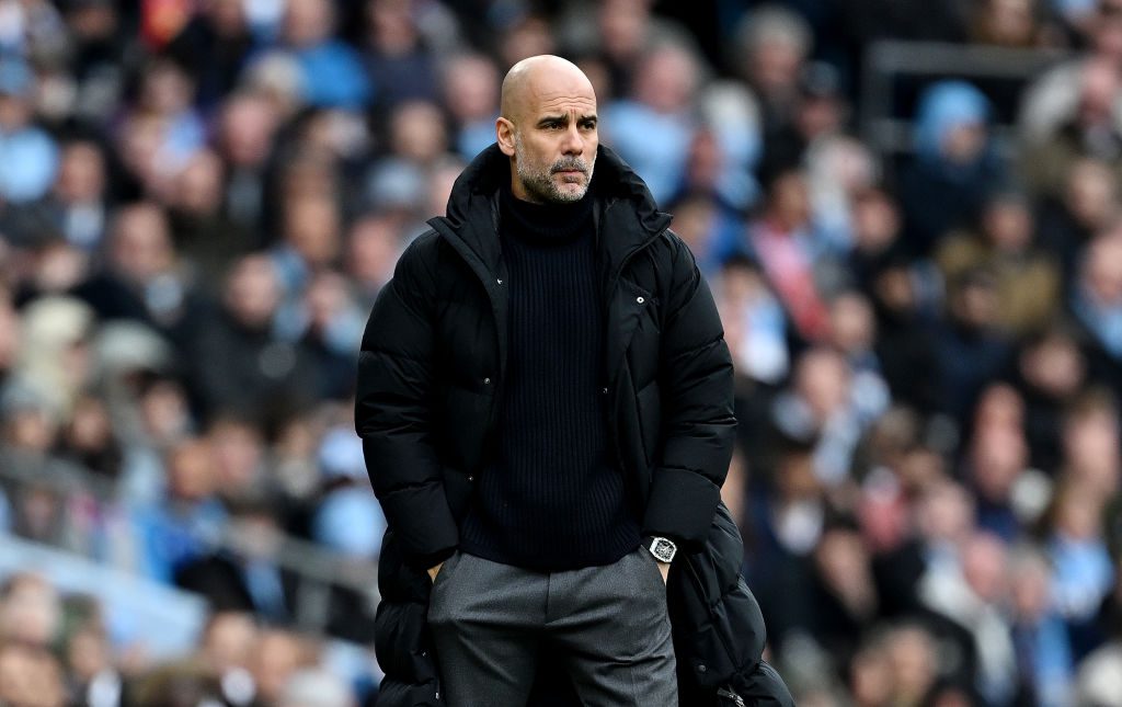 Man City boss Pep Guardiola