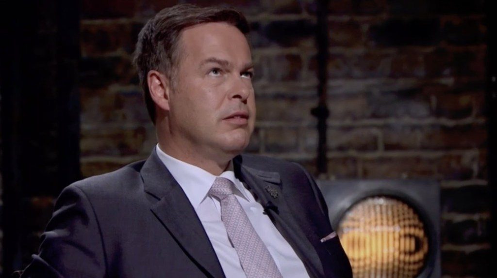 Peter Jones responding to John Nicholls on Dragons' Den