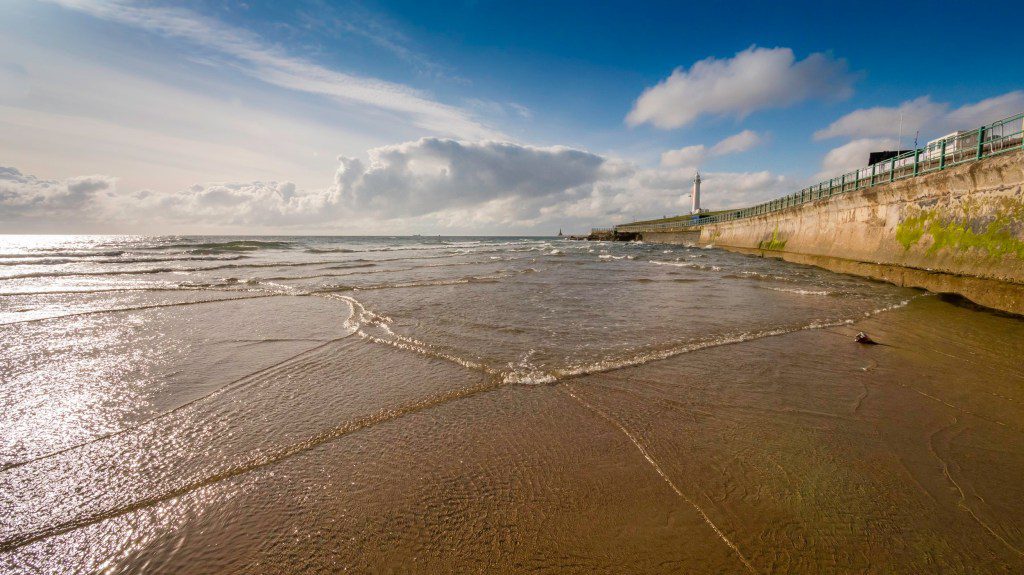 Seaburn Beach in Sunderland