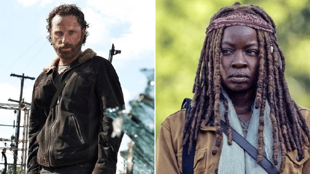 The Walking Dead Rick Grimes Michonne