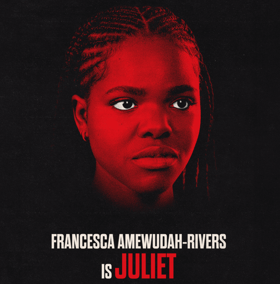 Francesca Amewudah-Rivers in Romeo and Juliet