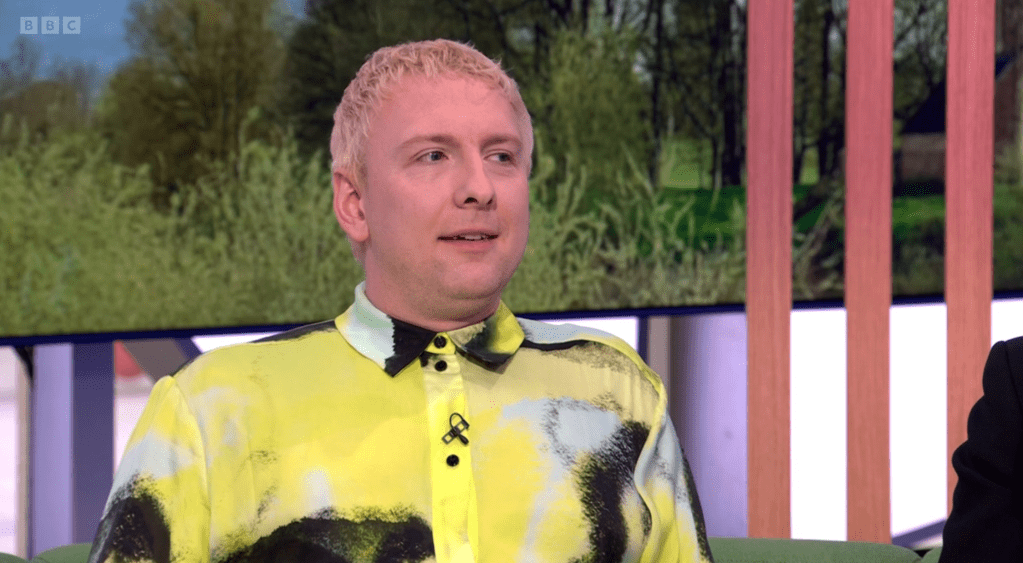 Joe Lycett sent the BBC into meltdown – so on-brand (Picture: BBC)