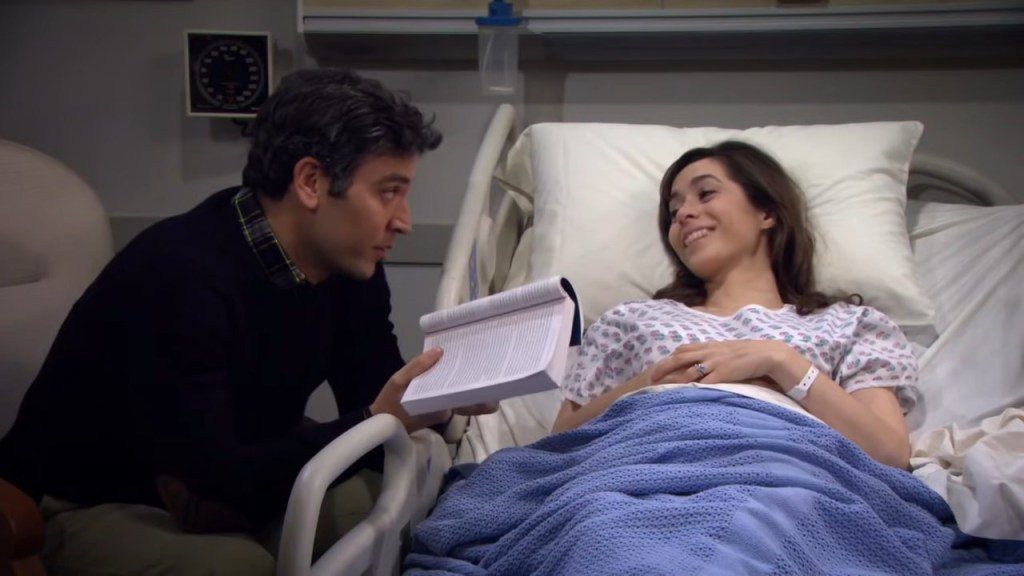 Ted and Tracy in How I Met Your Mother finale