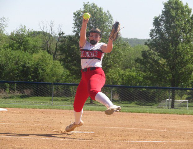 Plymouth Whitemarsh's Rian Reed pitches against Quakertown Thursday, May 2, 2024. (Ed Morlock/MediaNews Group)